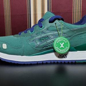 DS Bait × Asics Tiger Gel-Lyte III Rings Pack - Green Ring H20FQ-8051 Men's 11